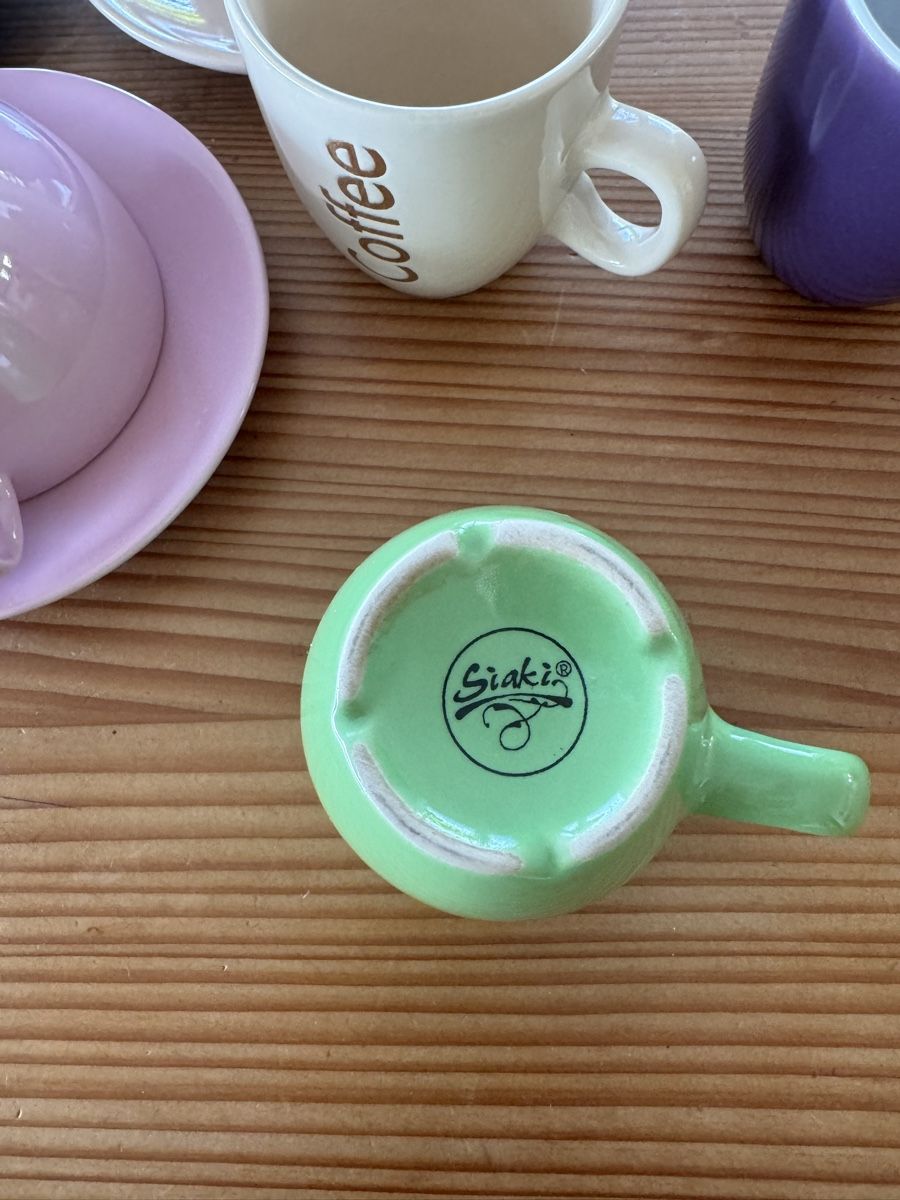 Tassen: Kaffeetassenset 6er Set farbig  – Gebraucht aus Lanzenhäusern von Galaa 5
