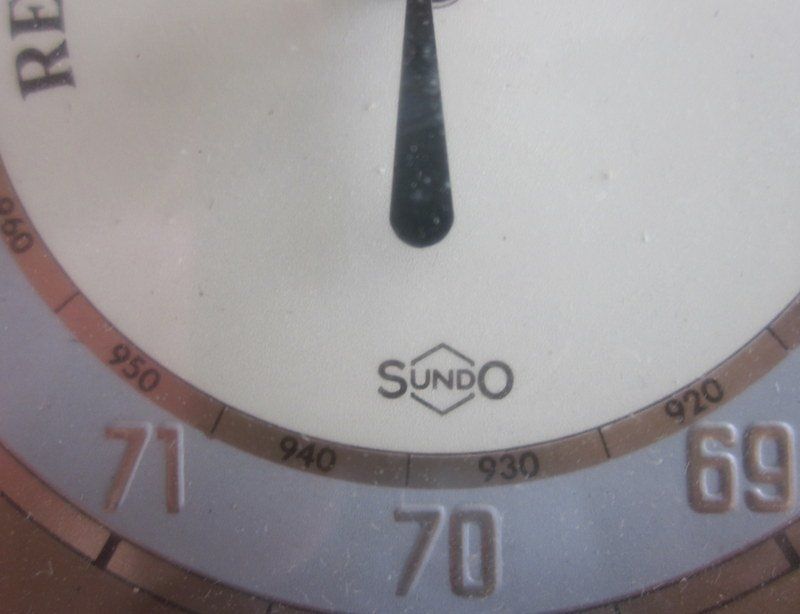 Altri elettrodomestici e apparecchi d’epoca: Mid Century Barometer,Thermometer, Holz Kunststoffrand Sundo – Usato da Bischofszell venduto da raika 1