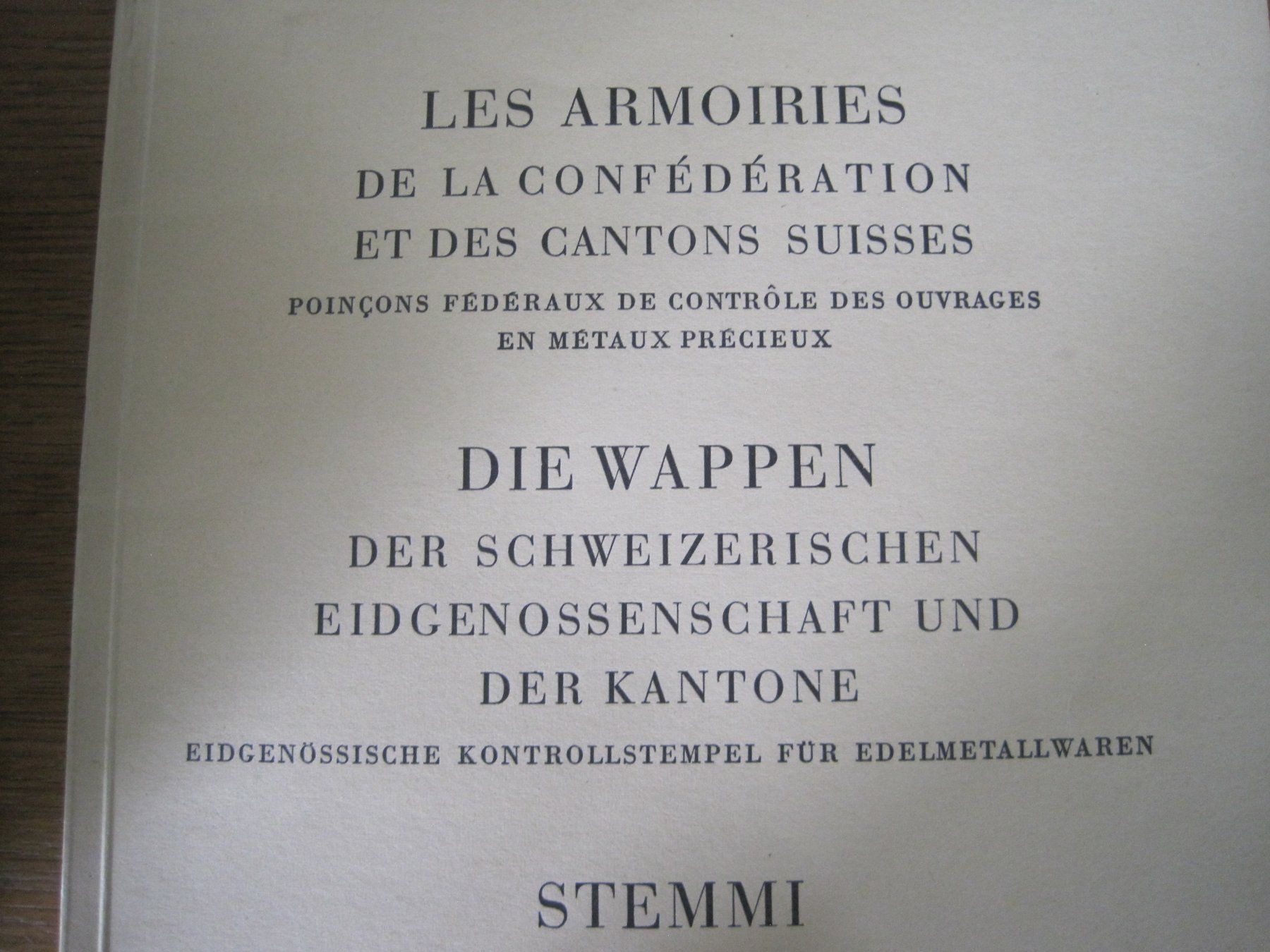 Bücher: Die Wappen der Schweiz – Gebraucht aus Bischofszell von Joachim-115