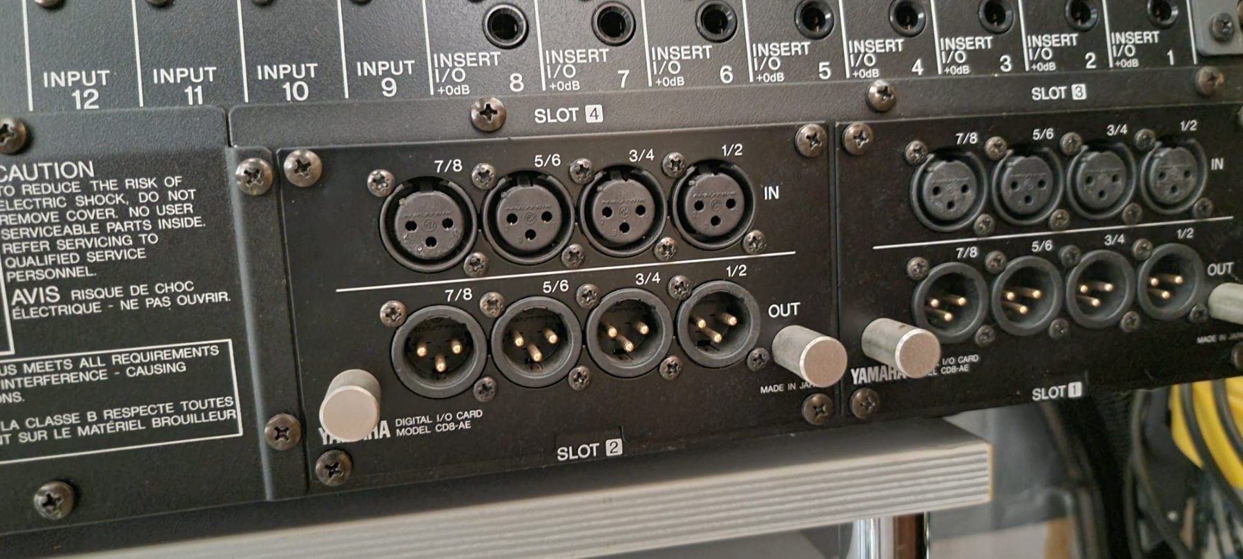 Yamaha Console di mixaggio: Yamaha O2R + Meterbridge + 2x AES/EBU CD8-AE – Usato da Thörigen venduto da Birrer78 3