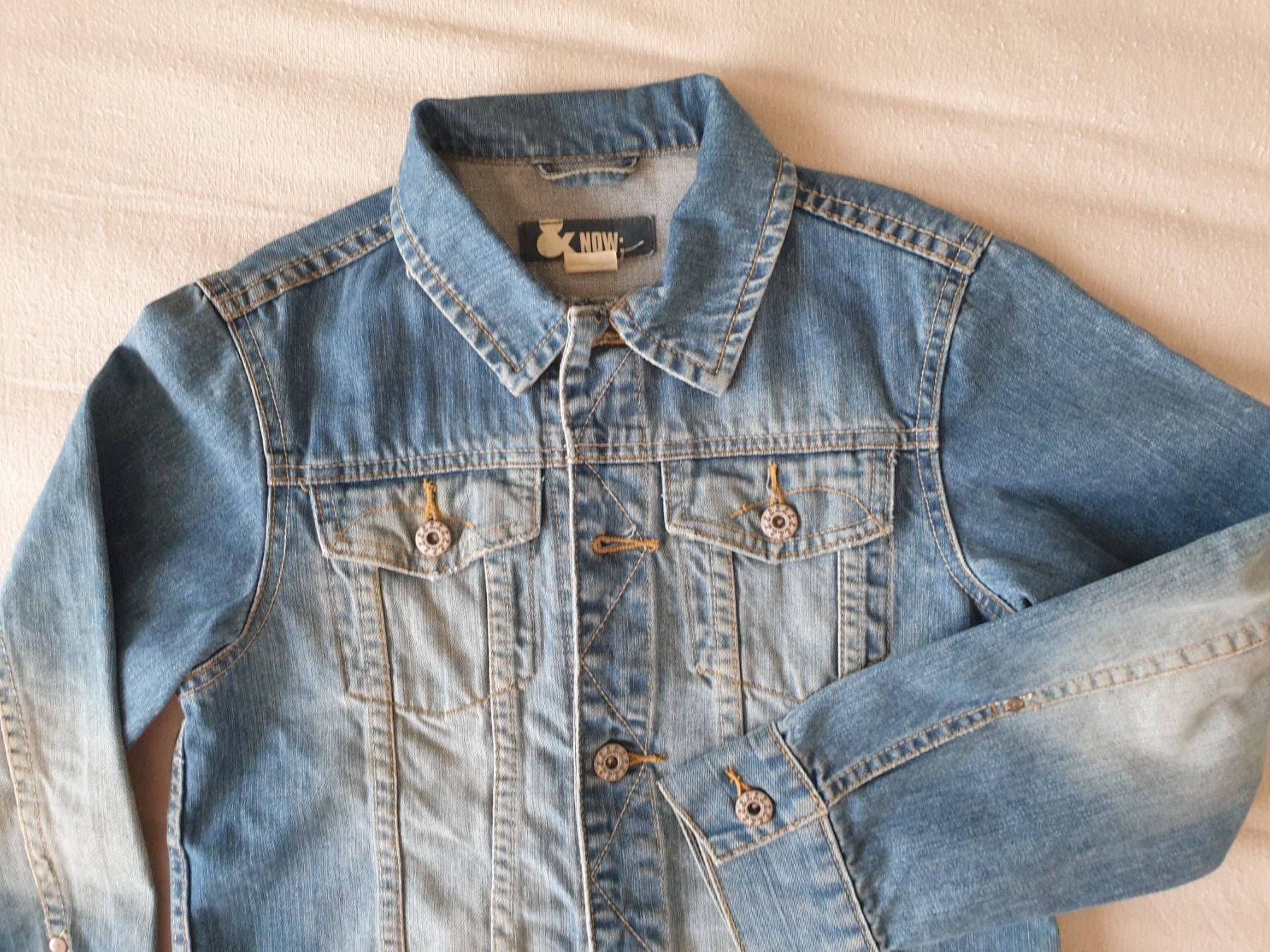Giacche & Cappotti: Jeansjacke Gr 9-10 J. – Usato da Castelrotto venduto da Rumy 1