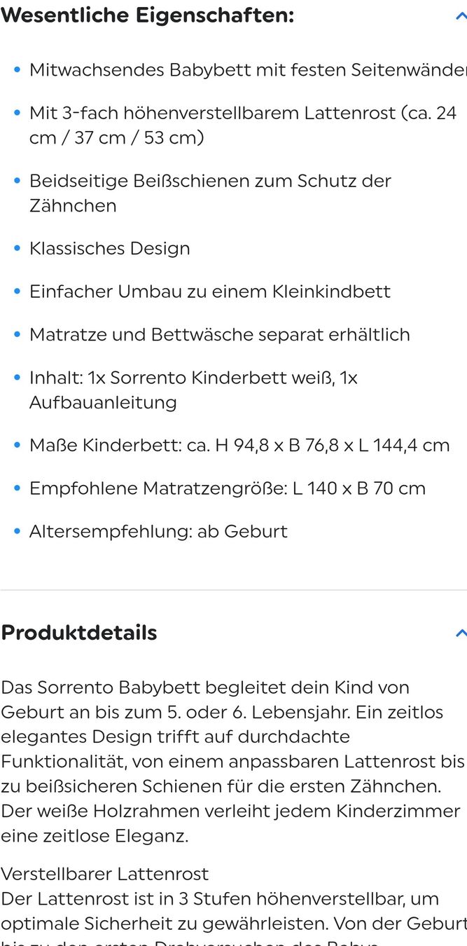 Betten: mitwachsendes Kinderbett – Gebraucht aus Kloten von lisa.wy 1