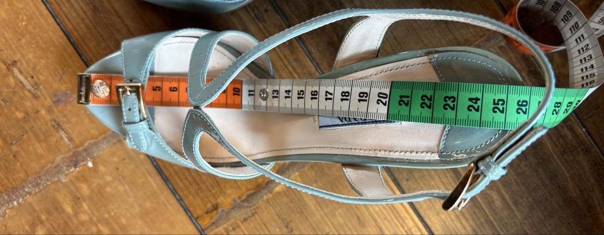 Prada Damenschuhe: Sandales Prada 40 bleu – Neu (gemäss Beschreibung) aus Dotzigen von SecondHandGems 6