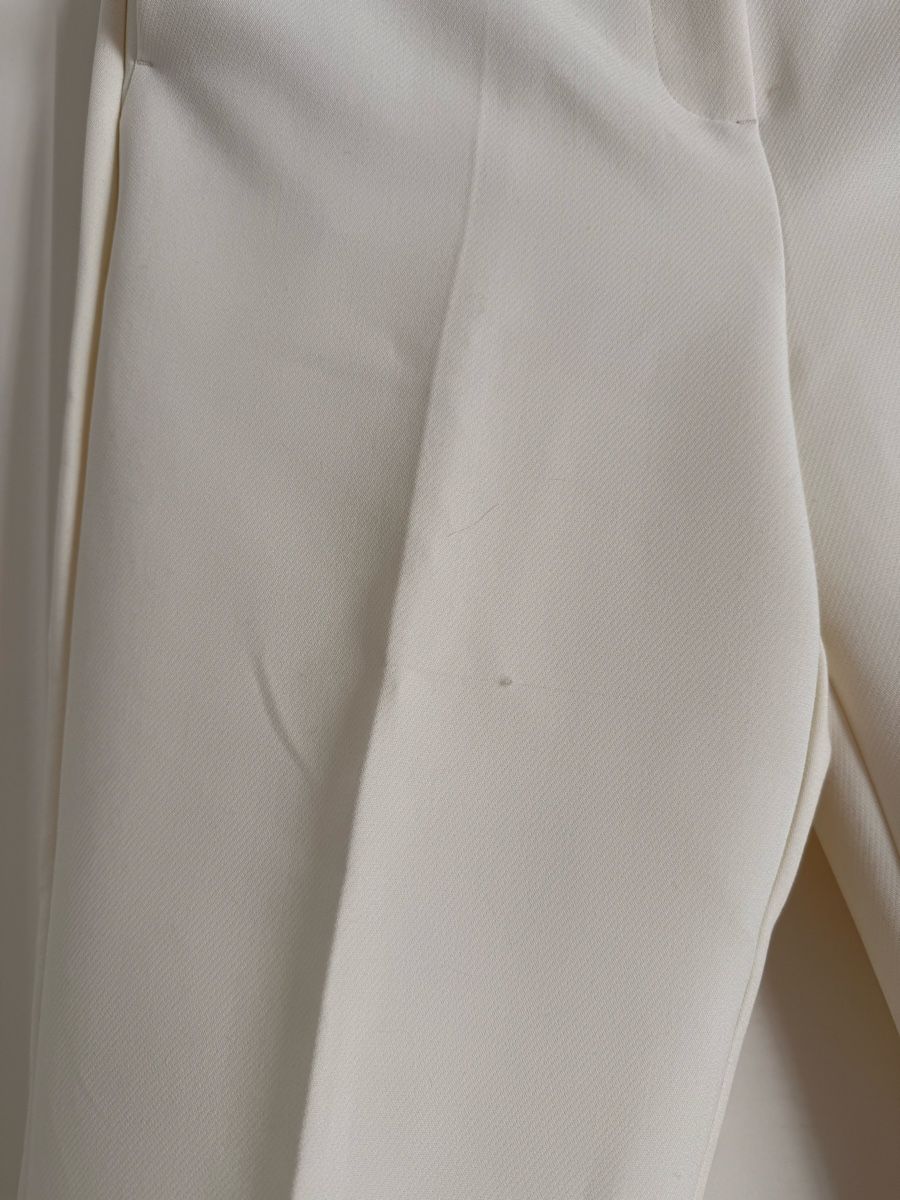 Mango Pantaloni: Mango Off White Trousers – Nuovo (secondo la descrizione) da Corsier-sur-Vevey venduto da Kristina.Nova 1
