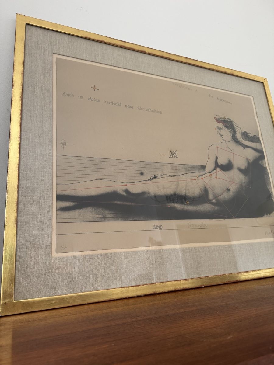 Grafica & Litografie: Belle lithographie signée et numéroté Paul Wunderlich – Usato da Vésenaz venduto da Angela.C3 2