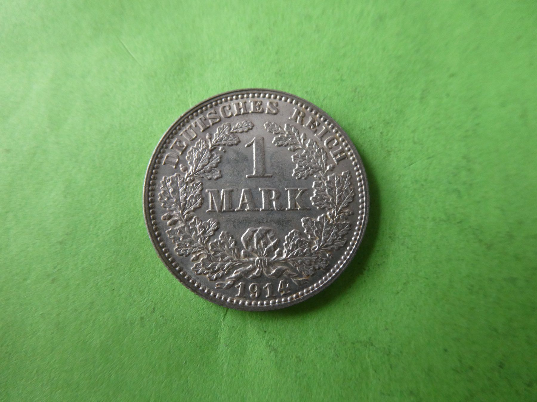 Tutti le monete: Dt. Reich 1914 J, 1 Silbermark – Usato da Hinterforst venduto da Rohusri