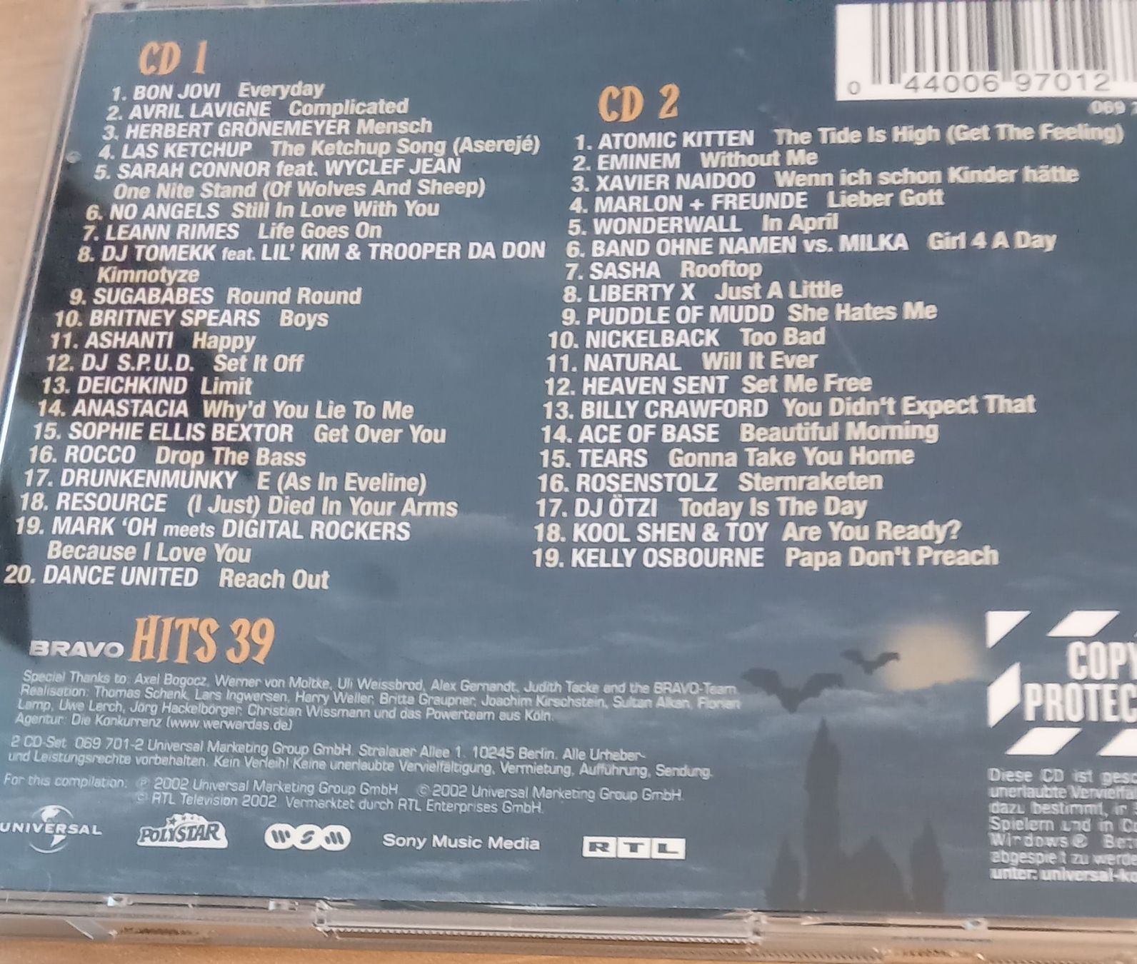 CDs: Bravo Hits  – D'occasion à Liebefeld par CD-Urs 1