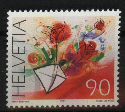 Tutti i francobolli: 2001, Sondermarke Glückwünsche ** – Usato da Willisau venduto da Vollstempel