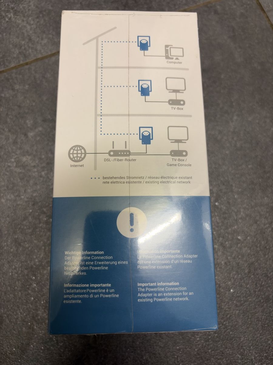 myStrom Laufwerke & Adapter: myStrom Powerline Connection Adapter 500 Mbps – Neu und originalverpackt aus Bünzen von Cozmo82 1