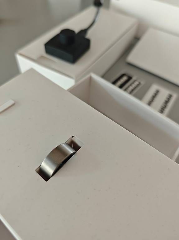 Ringe: Ultrahuman Ring Size 6 Raw Titanium – Gebraucht aus Luzern von mogumogu