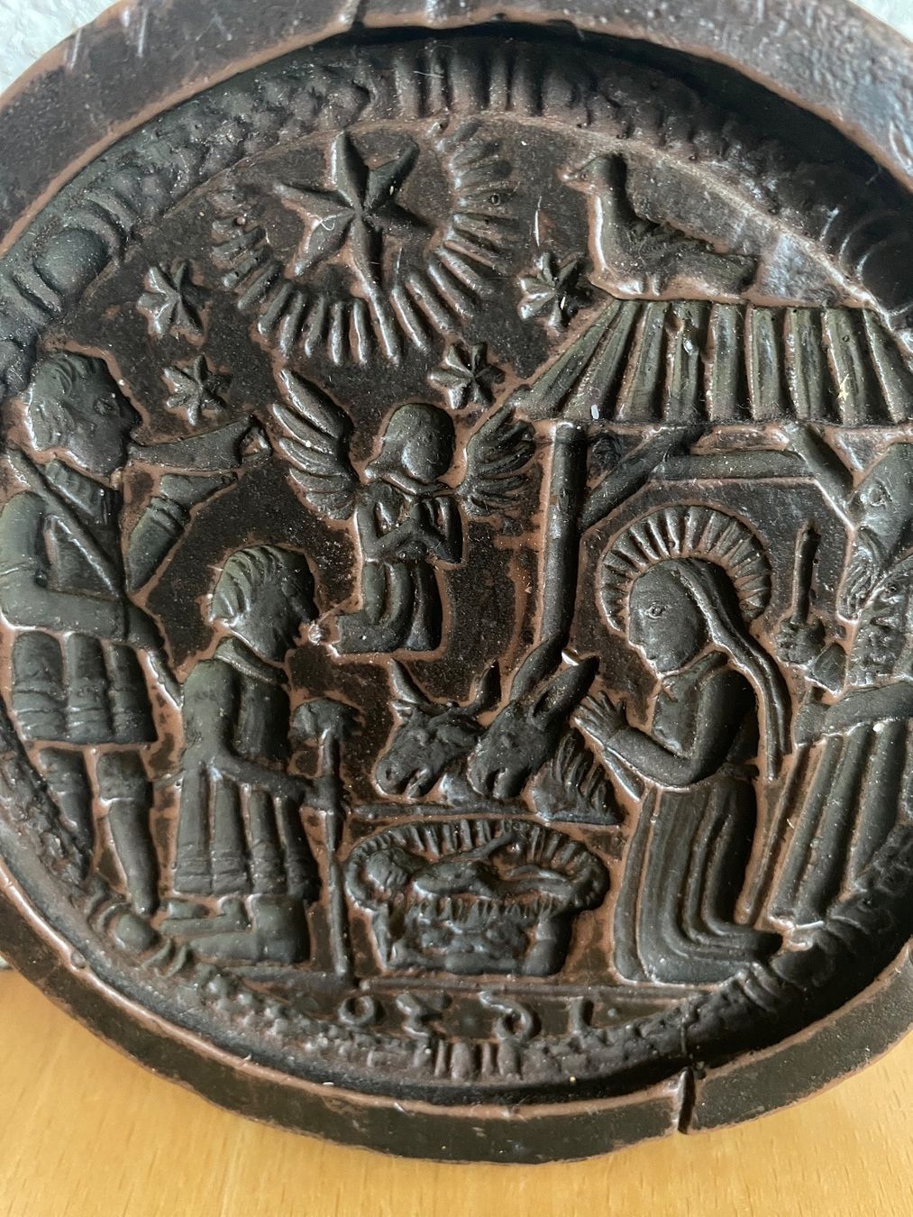 Skulpturen & Statuen: Wachsmodel  - Die Heilige Familie – Gebraucht aus Schwarzenburg von Michellu 1