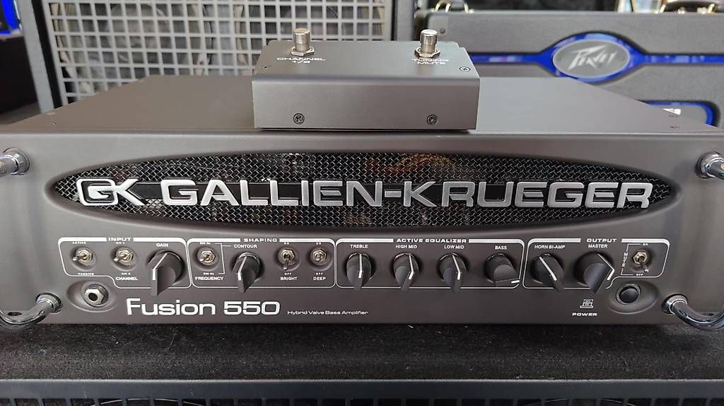 Gallien-Krueger Amplificatori: Gallien-Krueger Fusion Bass Stack – Usato da Schlieren venduto da Basscenter 1