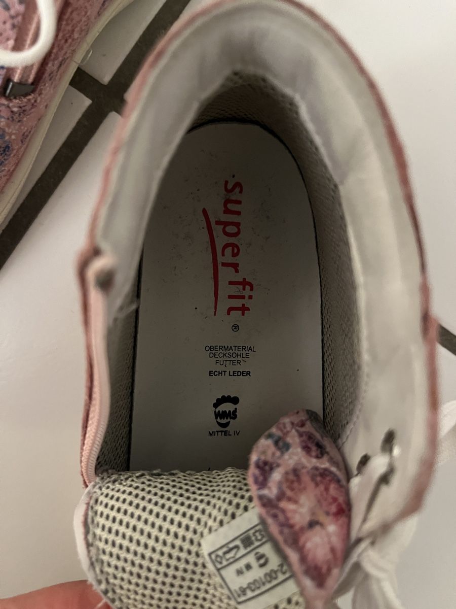 Superfit Scarpe per ragazze: Superfit Gr. 34 Mittel, Lederschuhe – Usato da Flurlingen venduto da absh 4