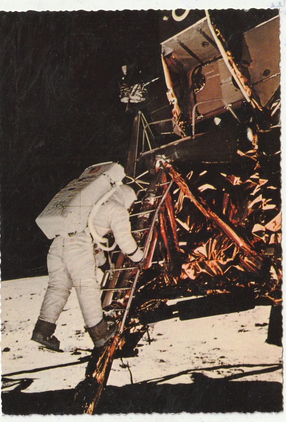 Cartes postales: Mondlandung 1969 – D'occasion à Lumbrein par made02