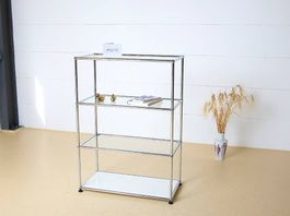 USM Sideboard / Regal mit Glastablar, Lieferung möglich