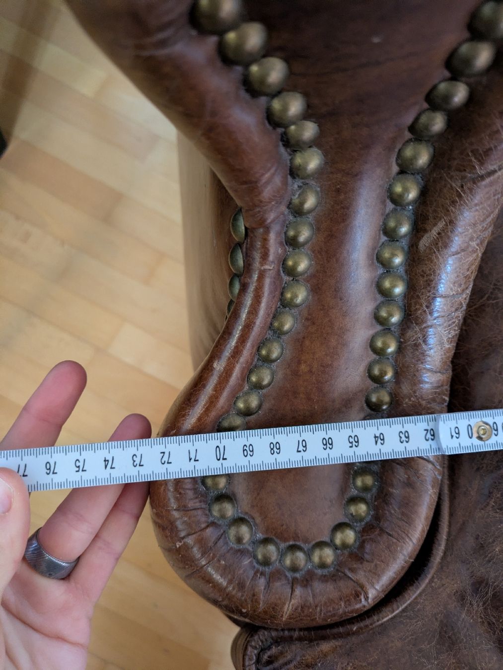 Poltrone: Ohrensessel aus Echtleder  – Usato da Bern venduto da yakuelin 2