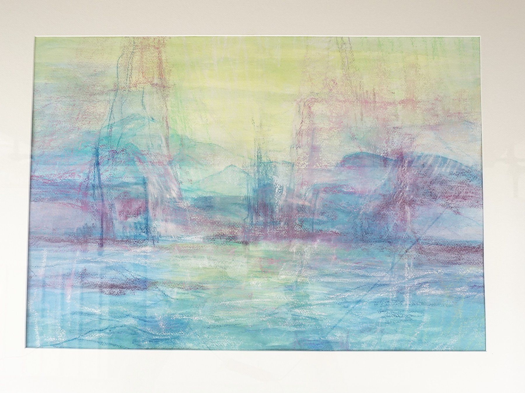 Poster & Bilder: Bild Landschaft Meer Rahmengrösse 80x60cm – Gebraucht aus Pratteln von Restwert_Pratteln 1