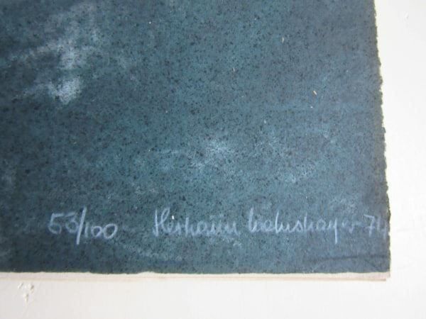 Grafiken & Lithographien: Hermann KREMSMAYER (1954) LITHOGRAPHIE – Gebraucht aus Gersau von grafik-kunst 2