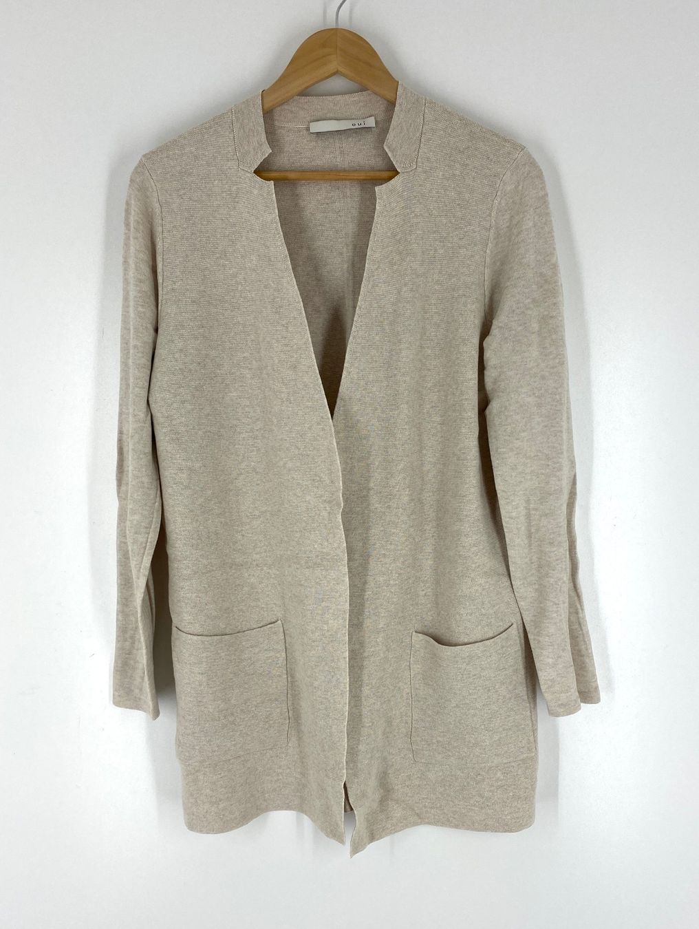 Giacche: Oui lange Feinstrickjacke, Grösse 38 – Usato da Mülligen venduto da Chleeblatt1941