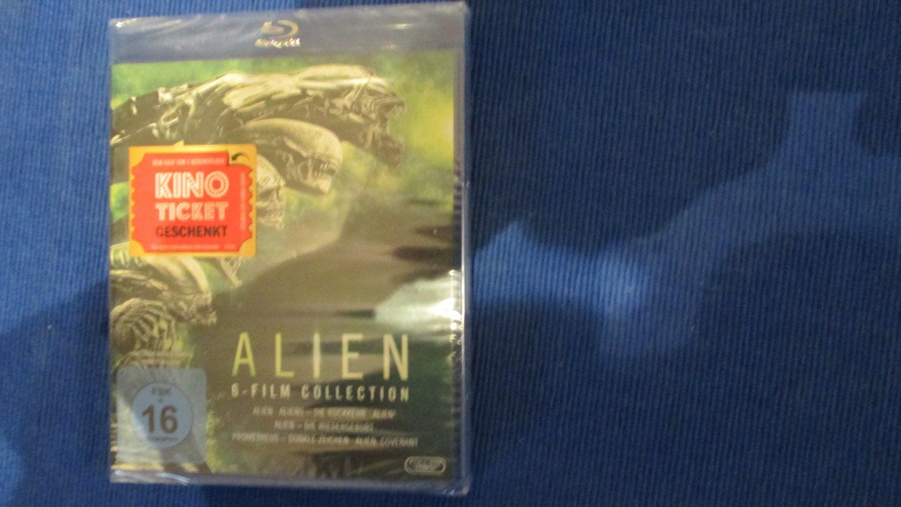 Tous les DVDs: ALIEN 1-6 ALLE / blu ray  TOP – Neuf avec emballage d'origine à Wattenwil par Firebird1