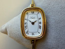 SEYLER Damen Spangen Uhr ca. 70er Jahre Handaufzug