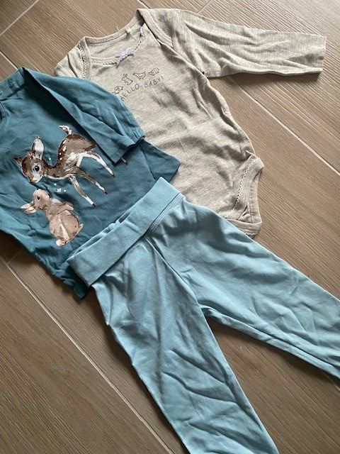 Lotti & Set di vestiti: neues kleines, feines Set Gr. 74 "Reh" – Nuovo (secondo la descrizione) da Staufen venduto da Nasli 2
