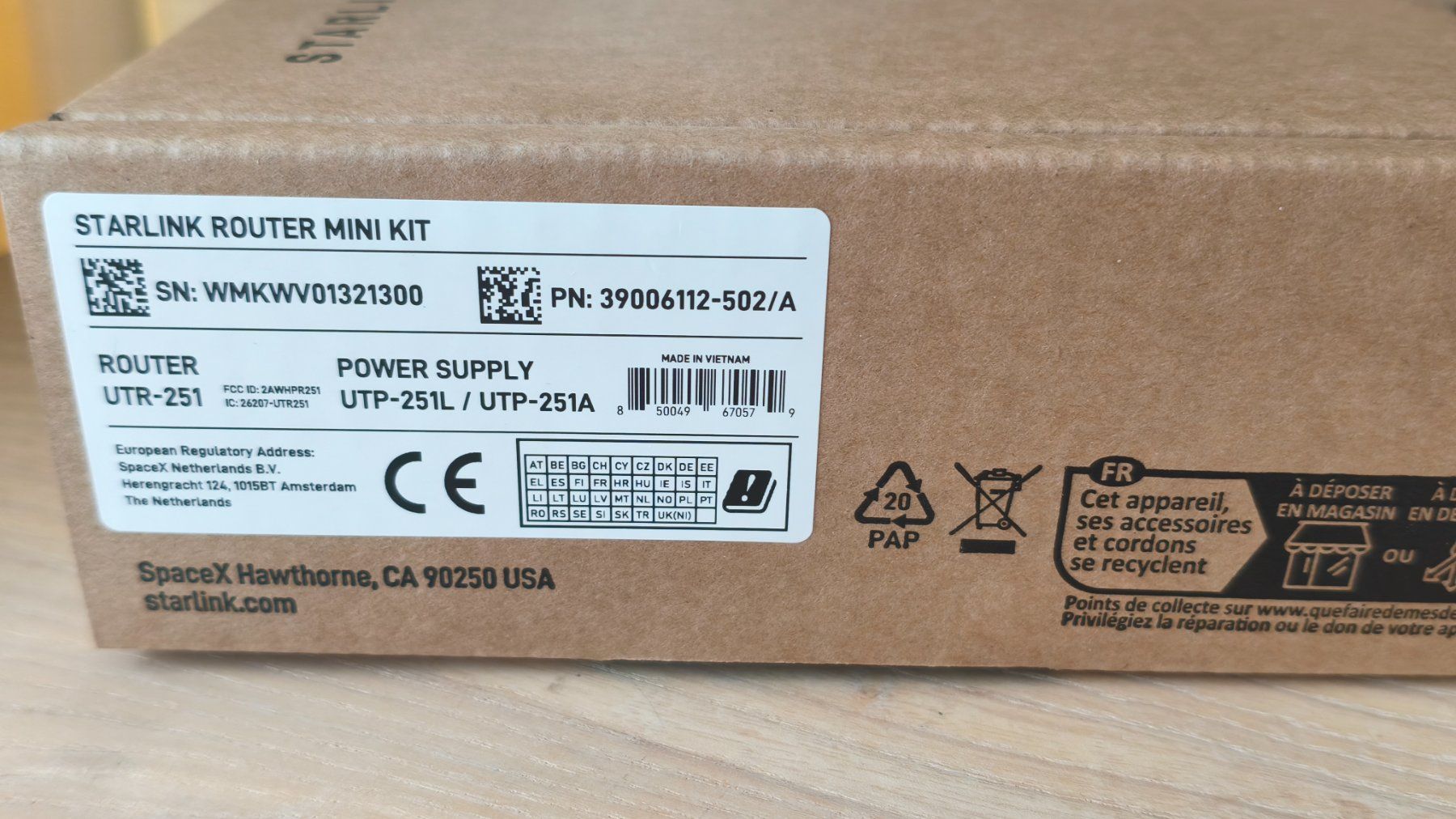 Modem & Router: Starlink Mini Router UTR-251 – Nuovo e nell'imballaggio originale da Wislikofen venduto da Noco1 4