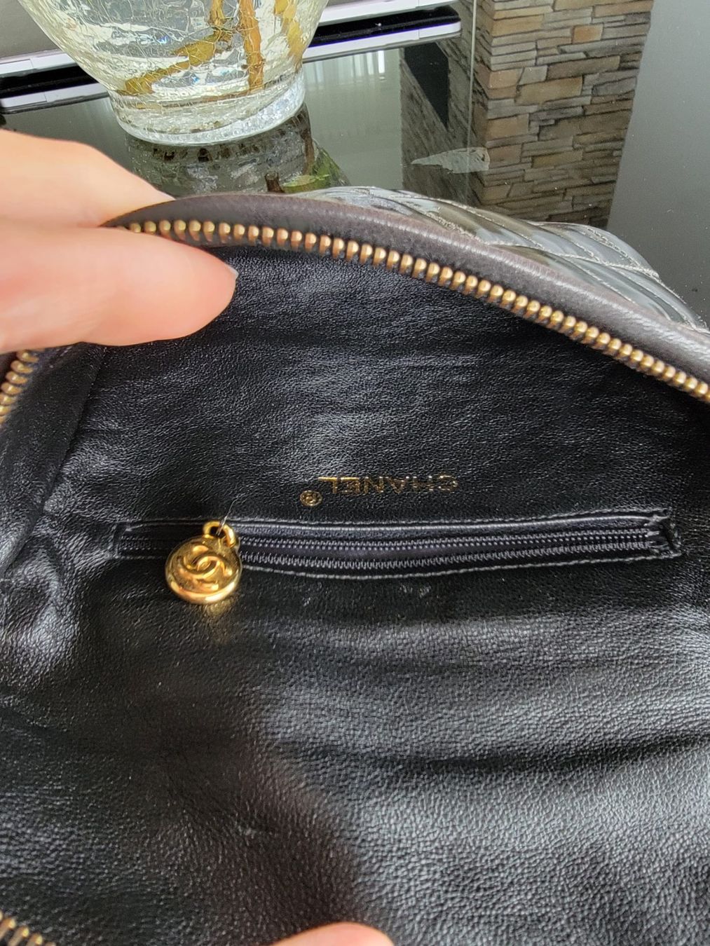 Chanel Borse da donna: Chanel Gürteltasche aus Lackleder – Usato da Wädenswil venduto da lisibit 5