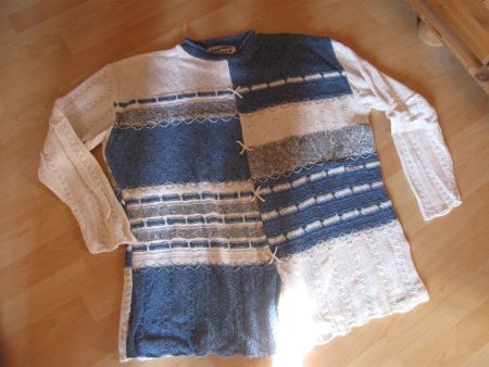 Toller Mustermix Sommerpullover Gr.42/44