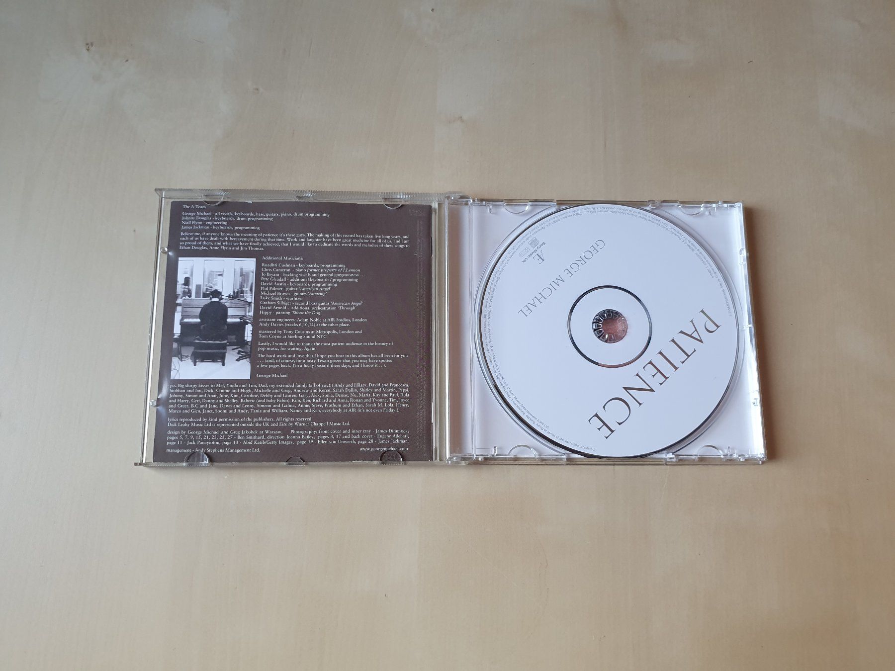 CDs: George Michael Patience – Gebraucht aus Stansstad von collectorsshop 2