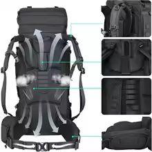 Rucksäcke: Sac à dos noir, 75 lt. – Neu (gemäss Beschreibung) aus Genève von Reloader 1