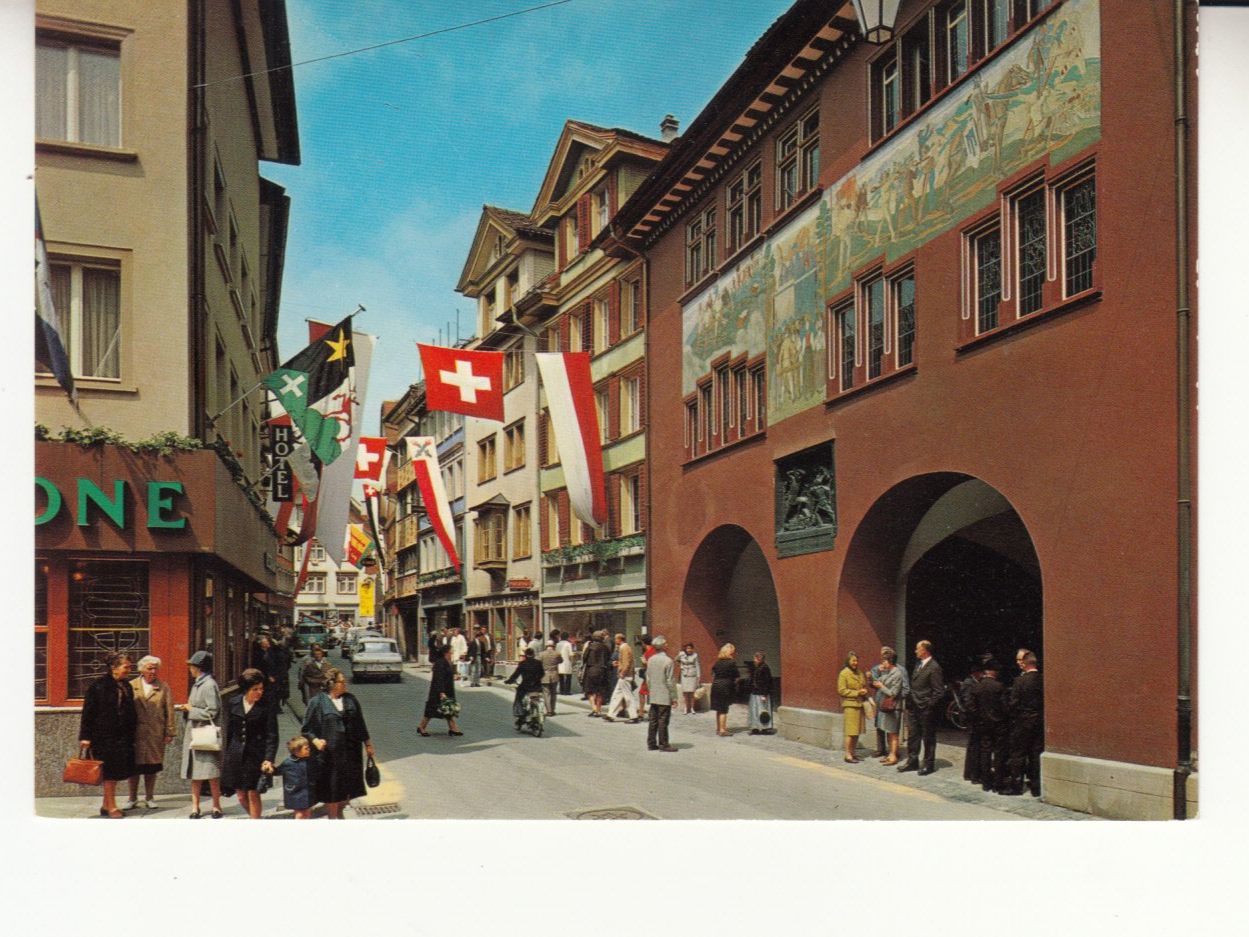 Cartoline postali: Appenzell ca. 1970 – Usato da Bürglen TG venduto da StampGraf