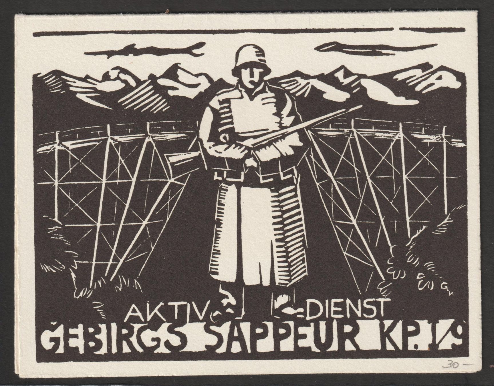 Cartoline postali: WK2 Erinnerungskarten Nr. 13 – Usato da Siebnen venduto da Fstaehli