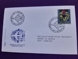 Flugbrief "Giornate Aerofil. LODRINO 1994" Sonderstempel