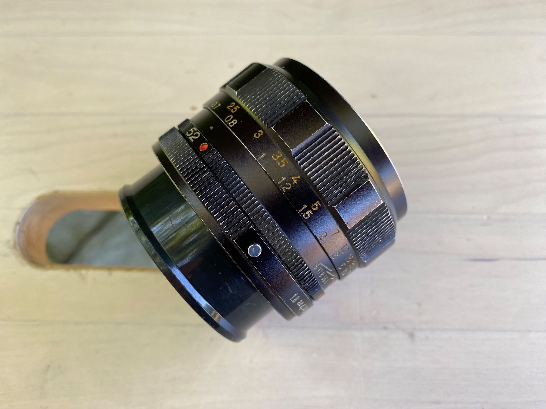 Konica Obiettivi: Konica Hexanon AR 52mm F1.8 Objektiv – Usato da Feldbach venduto da Olive1 8