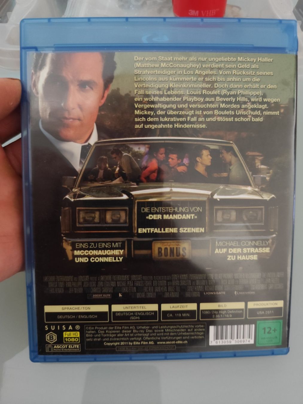 Tutti i DVDs: The Lincoln Lawer – Usato da Oetwil an der Limmat venduto da Fernando-bras 1