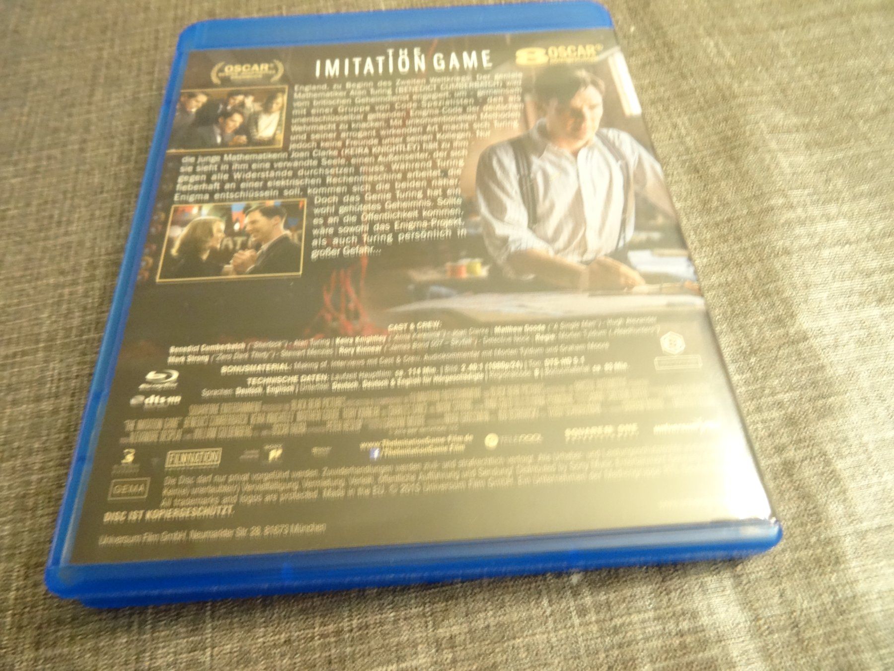 Tutti i DVDs: Blu-ray The Imitation Game Ein streng geheimes Leben – Usato da Olten venduto da Disc-Verkauf 2