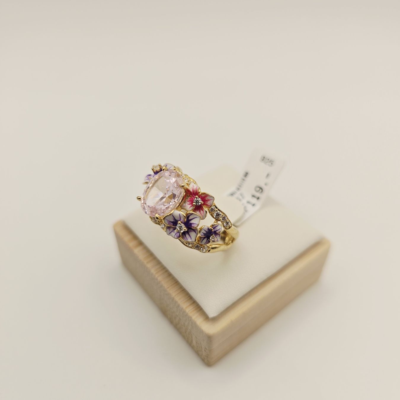 Ringe: Silber Ring 925 Blumen Emaille Gr 55 – Neu und originalverpackt aus Stein am Rhein von JuwelierSteinbock.CH 2