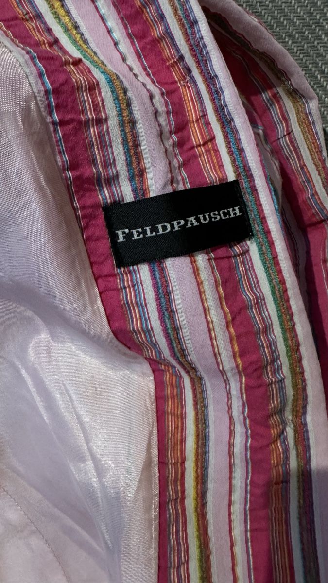 Giacche: Feldpausch Gestreifter Blazer EU 38 – Nuovo (secondo la descrizione) da Adliswil venduto da RicPro 4