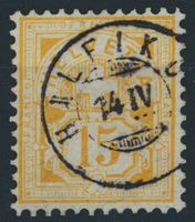 AG Hilfikon - Zwergstempel - Wertziffer