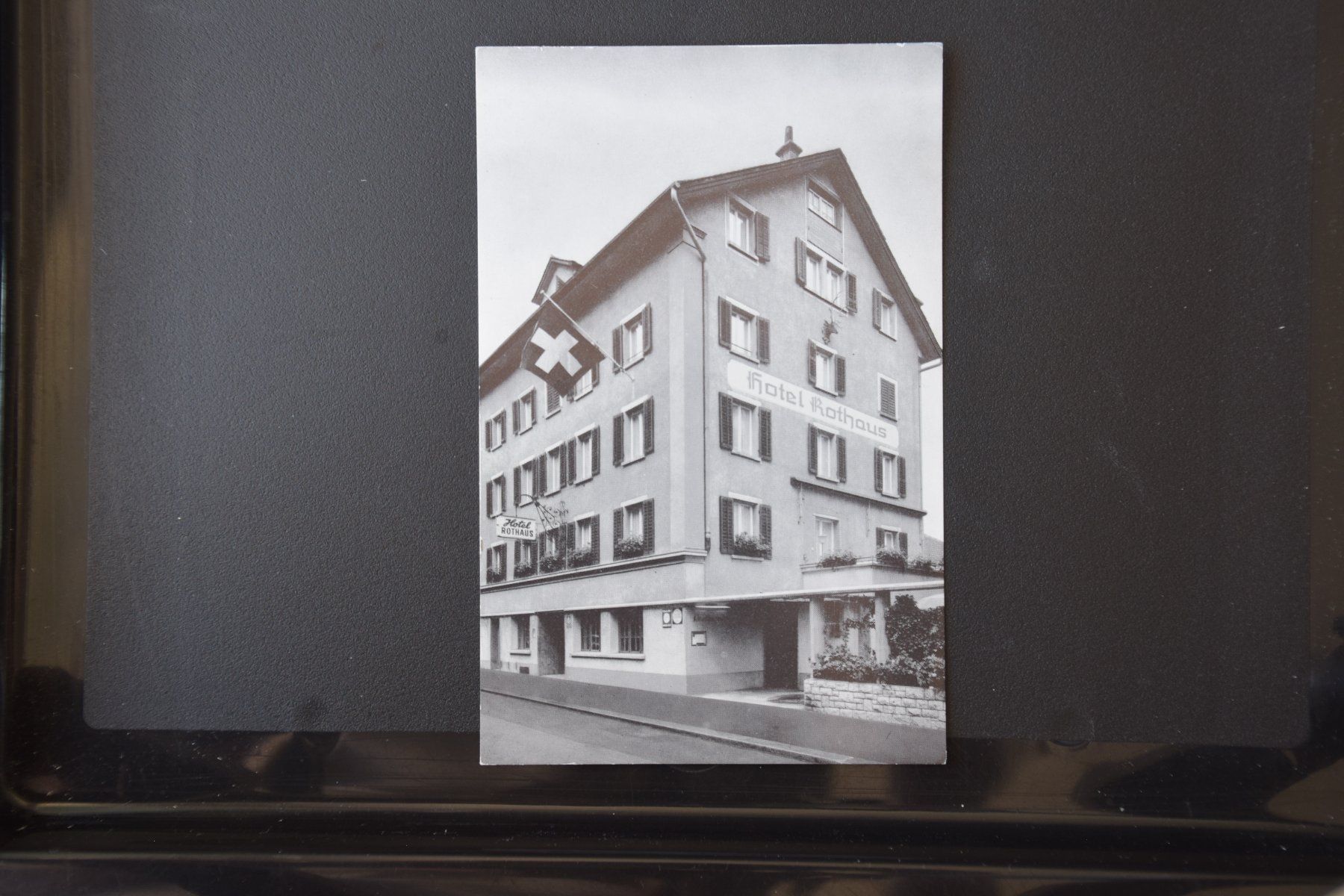 Ansichtskarten: AK Luzern, Hotel Rothaus 1962 – Gebraucht aus Luzern von CH2018