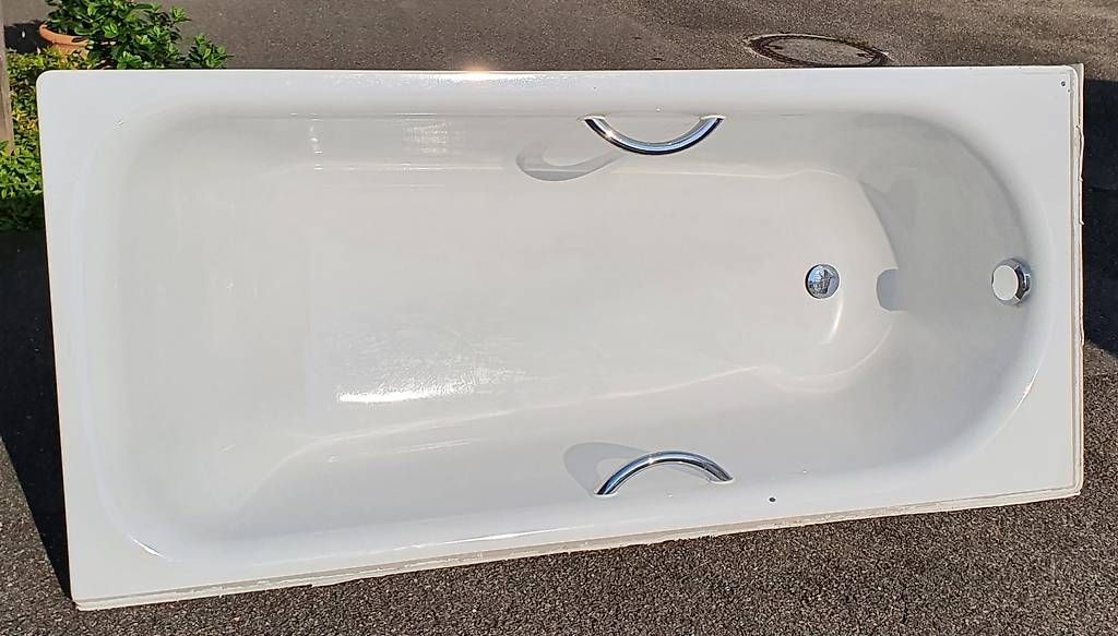 Kaldewei Vasche da bagno: Badewanne- Einbauwanne, KALDEWEY – Usato da Winterthur venduto da BauTeilLaden2000