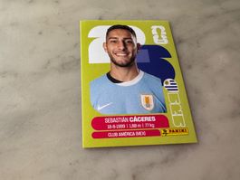 Panini Fifa Fussball WM 2026 Sticker Sebastien Caceres URU 6