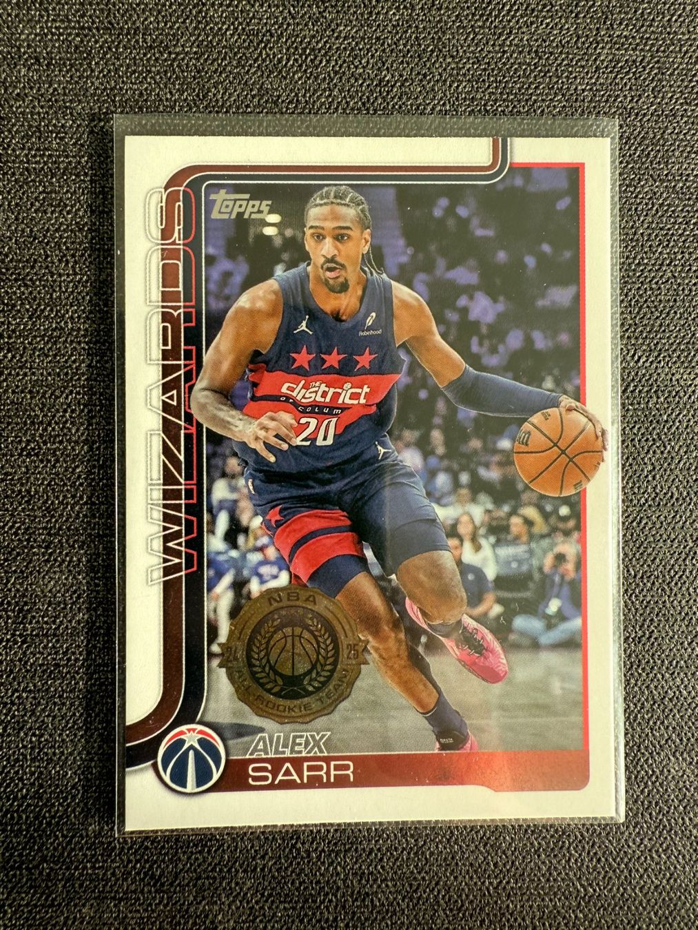 Topps Carte collezionabili: Topps Alex Sarr Washington Wizards NBA – Usato da Burgdorf venduto da Sports_Cards_3400
