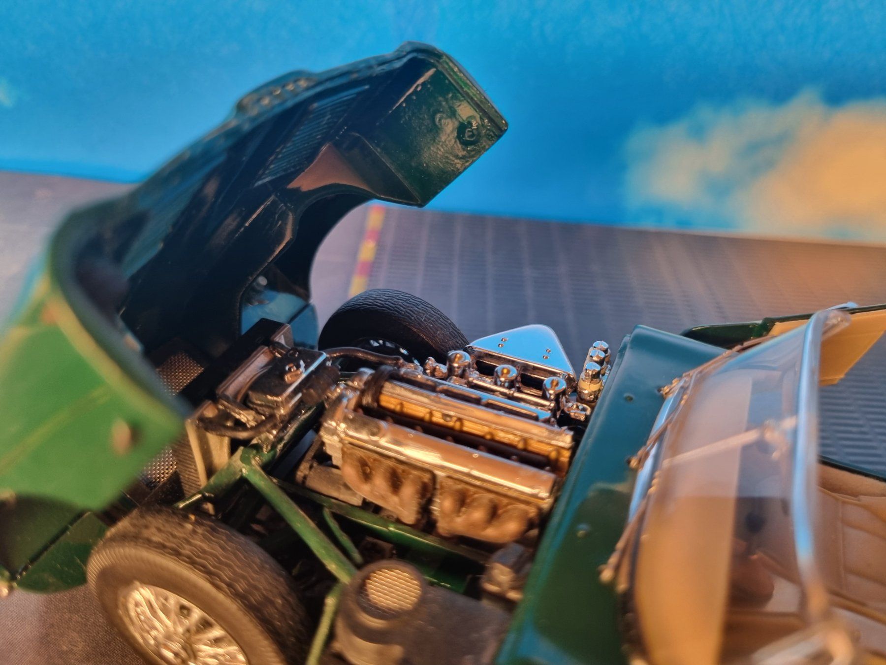 Franklin Mint Modellautos: JAGUAR E 1961 FRANKLIN MINT 1:24 – Gebraucht aus Männedorf von Spezial-Modelle 3