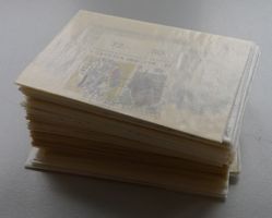 100 Tüten aus ABO, mit Ersstags-Stempeln, preiswert!