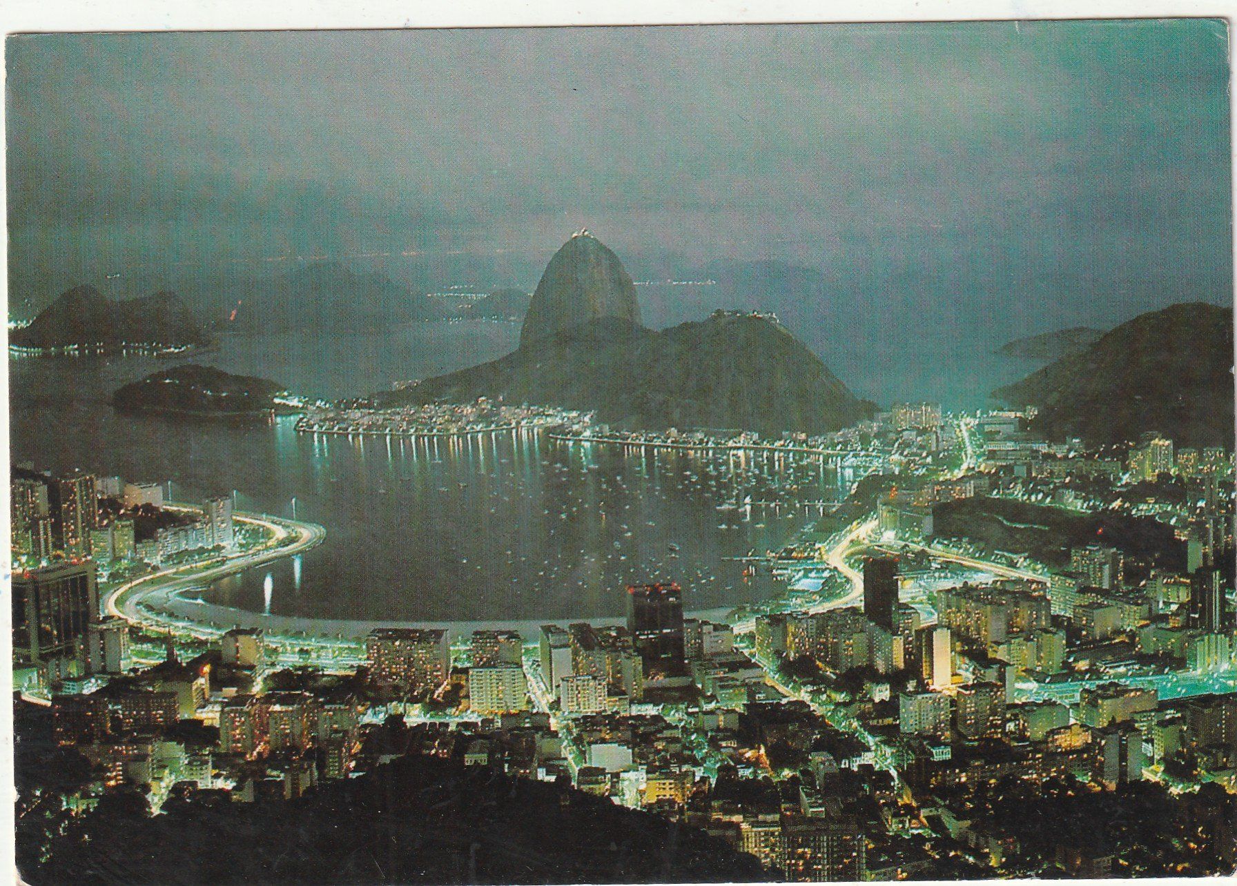 Cartoline postali: Rio bei Nacht – Usato da Lumbrein venduto da made02