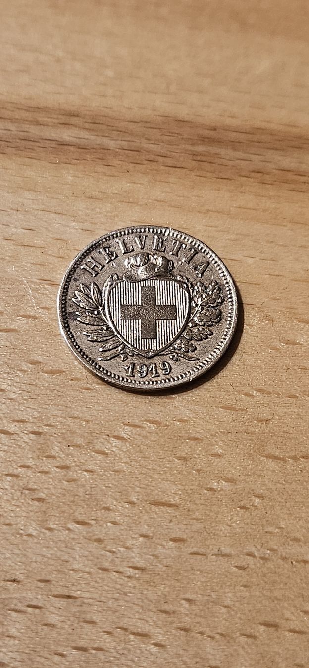 Tutti le monete: Moneta Svizzera 2 Rappen 1919, Ottimo Stato – Usato da Ambrì venduto da epg_ljh9