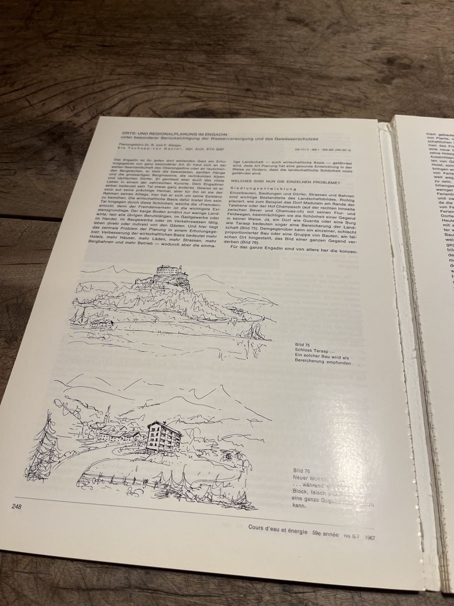 Libri: Engadin Sonderheft Wasser- und Energiewirtschaft – Usato da Zuoz venduto da Grr1974 4
