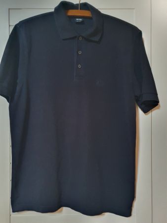 Poloshirt Hugo Boss Pima Cotton, dunkelblau, Grösse M